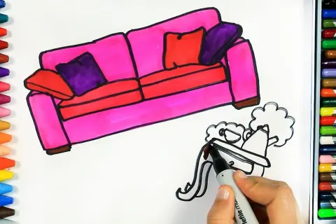 Jak narysować kanapę? Prosty poradnik krok po kroku