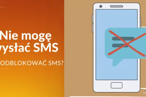 Nie mogę wysłać SMS. Czy dochodzą SMSy? Na ekranie telefonu widnieje ikona z przekreśloną wiadomością.