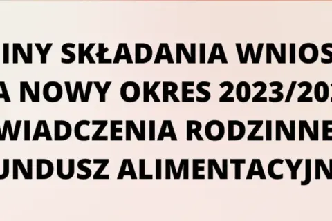 Kiedy wnioski o rodzinne? Poznaj terminy i uniknij opóźnień