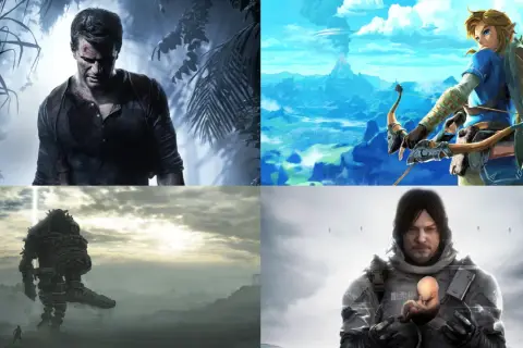 Nate Drake, Link, a kolos z Shadow of the Colossus i Sam Porter Bridges – kwintesencja najlepszych gier przygodowych.