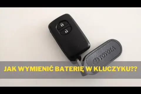 Jaka bateria do kluczyka Toyota RAV4? Sprawdź, jak uniknąć problemów z pilotem!