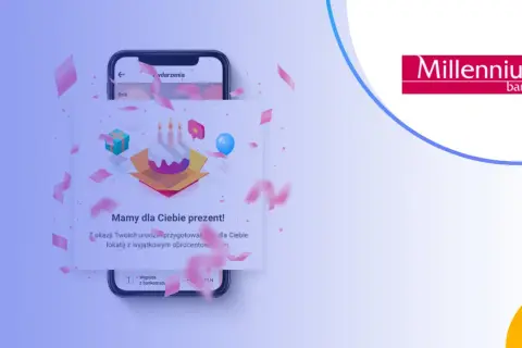 Urodzinowa lokata z wyjątkowym oprocentowaniem od Millennium bank. Otwórz prezent i sprawdź szczegóły!