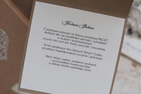 Złote Gody rodziców! Wzruszające życzenia na 45 rocznicę ślubu, pełne miłości, radości i wzajemnej życzliwości.
