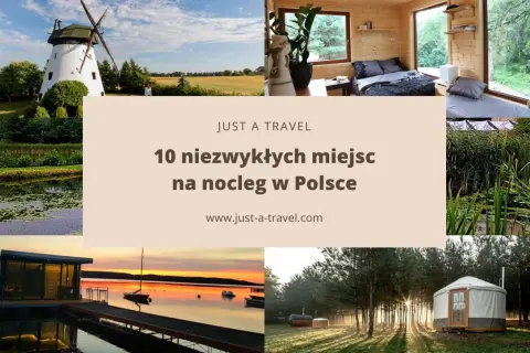 Odkryj nietypowe hotele w Polsce: od młyna, przez domki w lesie, po pływające apartamenty. Niezwykłe miejsca na nocleg czekają!