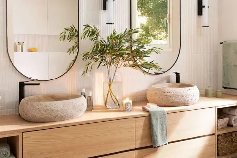 Tendencias baños 2026: Inspira tu oasis, ¡hasta en espacios pequeños!