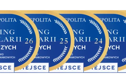 Ranking kancelarii prawniczych Rzeczpospolitej z lat 20-26, z wyróżnieniem "Nowe Prawo - Obsługa Spraw Frankowych".