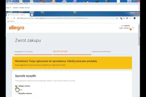 Jak nadać zwrot InPost na Allegro - proste kroki, aby uniknąć problemów