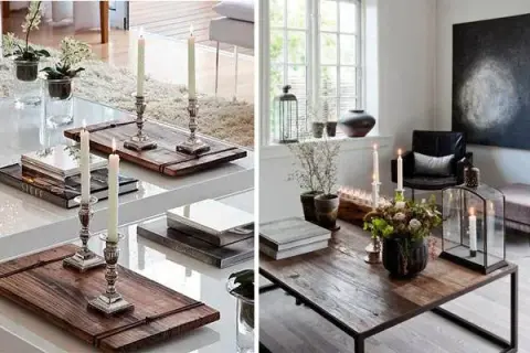 Salón con alma: centros de mesa originales que te enamorarán