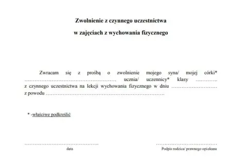 Czy lekarz rodzinny może wystawić zwolnienie z wf? Poznaj zasady i procedury