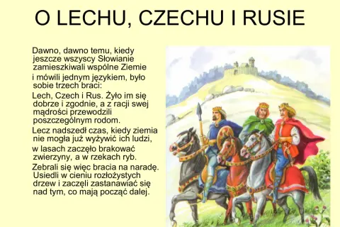 Legenda o Lechu, Czechu i Rusie: Mit, historia i symbole Polski