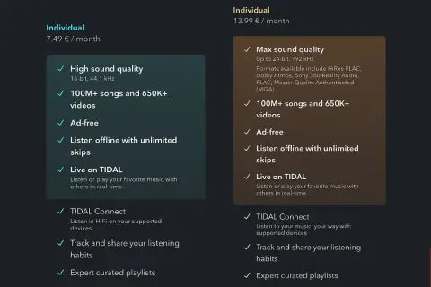 Tidal HiFi czy MAX? Zrozum różnice i wybierz idealnie