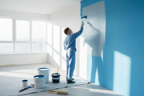 Ile kosztuje pomalowanie mieszkania 50 m2? Sprawdź ukryte koszty!