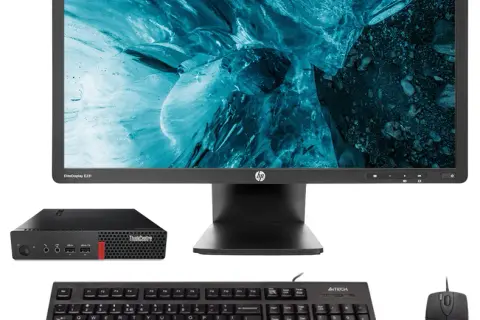 Jakie są funkcje monitora, myszy i klawiatury w komputerze?