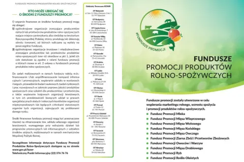 Kto płaci na fundusz promocji produktów rolno spożywczych i dlaczego?