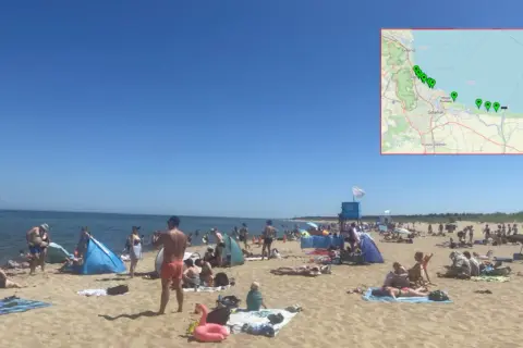 Woda w Bałtyku ile stopni? Sprawdź, czy warto się kąpać teraz