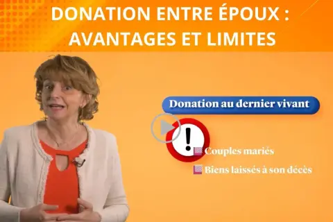 Une femme explique les avantages et les limites de la donation au dernier vivant pour les couples mariés, soulignant les inconvénients potentiels des biens laissés à son décès.