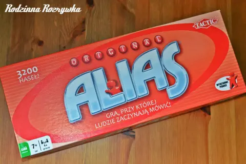 Gra planszowa Alias Original. 3200 haseł, dla graczy od 7 lat. Rodzinna rozrywka gwarantowana!