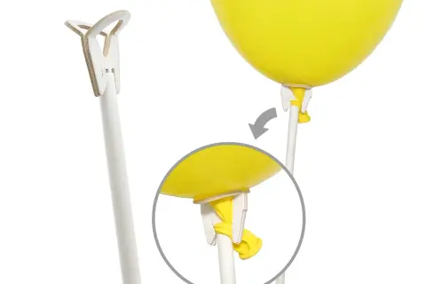 Jak zamocować balon foliowy na patyczku? Prosty poradnik krok po kroku