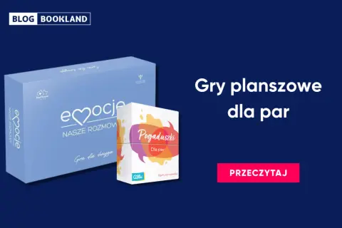 Dwie gry planszowe dla par: "Emocje Nasze Rozmowy" i "Pogaduszki".