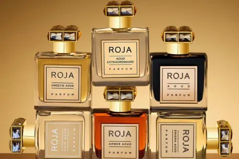 Kolekcja luksusowych perfum Roja Parfums. Wśród nich enigma aoud, zapach pełen tajemnic.