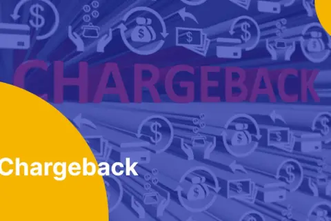 Chargeback ile czasu? Grafika przedstawia symbole finansowe i tekst "CHARGEBACK".