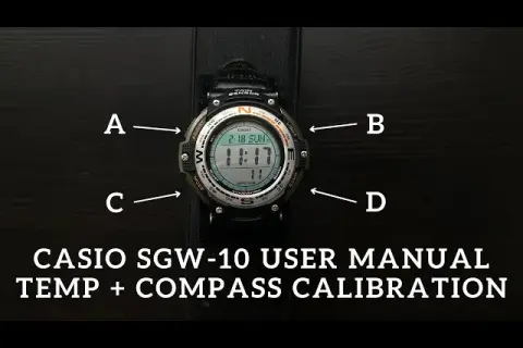 Jak działa kompas w zegarku Casio i jak go skutecznie używać