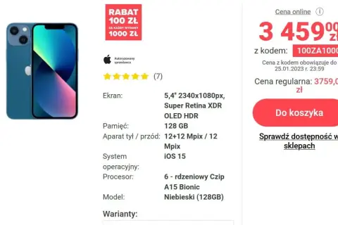 Kiedy promocje na iPhone 13? Najlepsze oferty, które musisz znać