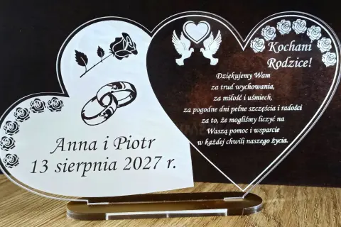 Podziękowania dla rodziców na weselu: Wybierz prezent od serca