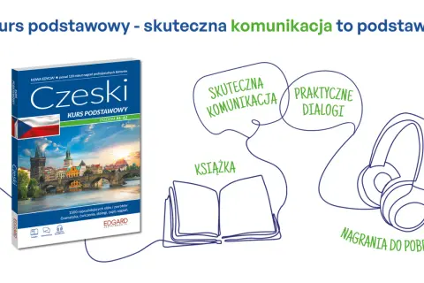 Kurs czeskiego: skuteczna komunikacja to podstawa. Książka, dialogi i nagrania do pobrania.