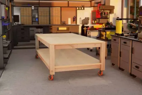 Jak łatwo zbudować solidny stół warsztatowy DIY krok po kroku