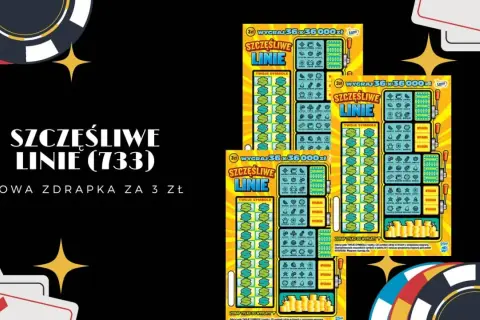 Szczęśliwe Linie zdrapka jak grać? Zobacz, jak możesz wygrać 36x36000 zł! Nowa zdrapka za 3 zł.