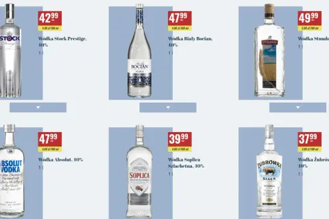 Ile kosztuje wódka bocian? Porównanie cen w sklepach online