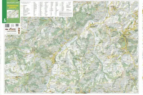 Valmarecchia Centrale, una mappa dettagliata per esplorare sentieri e paesaggi. Perfetta per chi ama la natura.