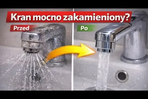 Twój kran lśni! Jak usunąć kamień domowymi i chemicznymi sposobami.