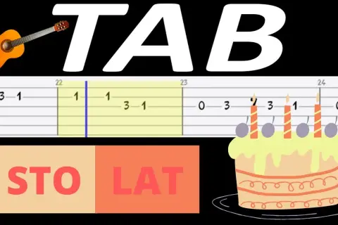 Jak zagrać 100 lat na gitarze - proste akordy i techniki dla każdego