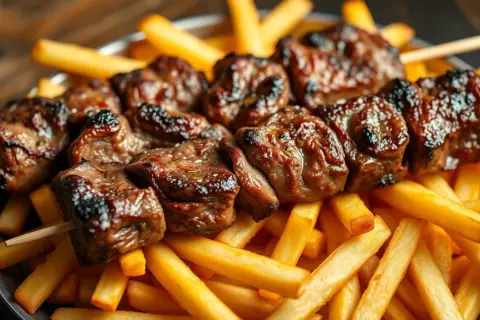 Kebab z frytkami: Ile ma kalorii? Szokujące fakty i lżejsze wersje