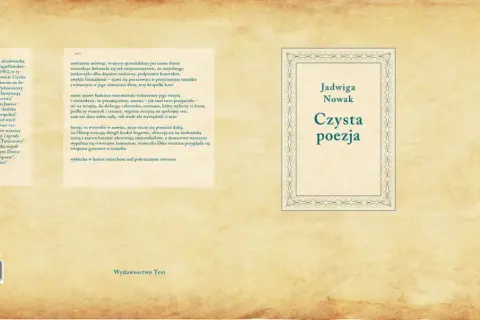 Piękny wiersz o starości, "Czysta poezja" Jadwigi Nowak, ukazuje przemijanie i mądrość życiową.