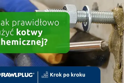 Kotwa chemiczna w pustaku: koszyk to klucz! Jak montować?