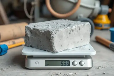 Ile waży metr sześcienny suchego betonu? Odkryj zaskakujące różnice