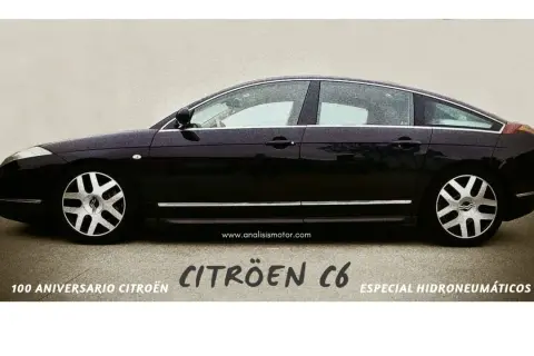 Citroën C6 2.7 HDI, un coche elegante con posibles problemas. Celebrando 100 años de Citroën, especialidad hidroneumática.