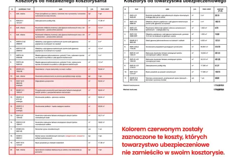 Koszty prac po zalaniu, w tym malowanie i gruntowanie, mogą być podstawą do podwójnego odszkodowania za zalanie mieszkania.