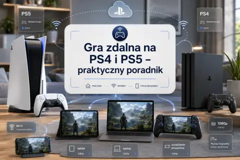 PS5 i PS4 gotowe do gry zdalnej na PC, tablecie i smartfonie. Poradnik do PS Remote Play.