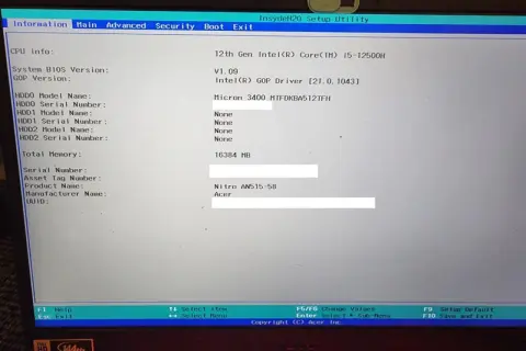 Acer Nitro 5 jak zainstalować system - uniknij problemów z NVMe i BIOS-em