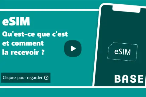 Vidéo explicative sur l'eSIM, la carte SIM digitale. Découvrez ce que c'est et comment l'obtenir.