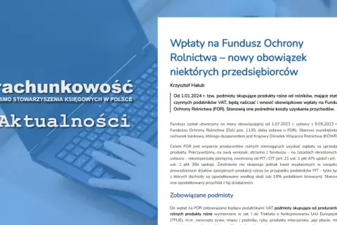 Kto płaci na fundusz ochrony rolnictwa? Ważne informacje i zasady