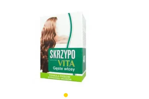 Skrzypo Vita - gęste włosy. Formuła przeciw wypadaniu włosów z pokrzywą dla pięknych i mocnych włosów.