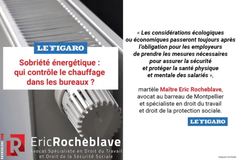 Thermostat de bureau réglé sur 2, illustrant le contrôle de la température et la sobriété énergétique dans les espaces de travail.