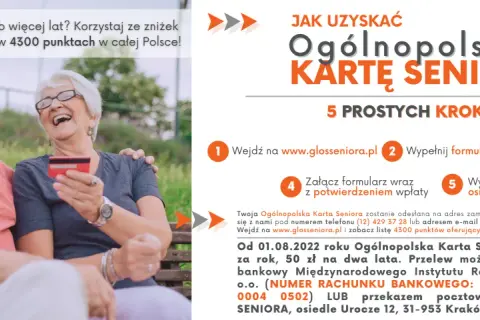 Karta Seniora za darmo? Sprawdź, jak ją wyrobić krok po kroku