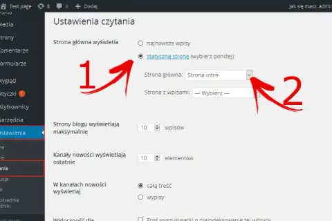 Jak ustawić stronę główną WordPress, aby uniknąć frustracji i błędów