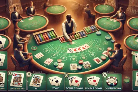 Jak grać w blackjacka: Zasady, strategie i błędy do uniknięcia